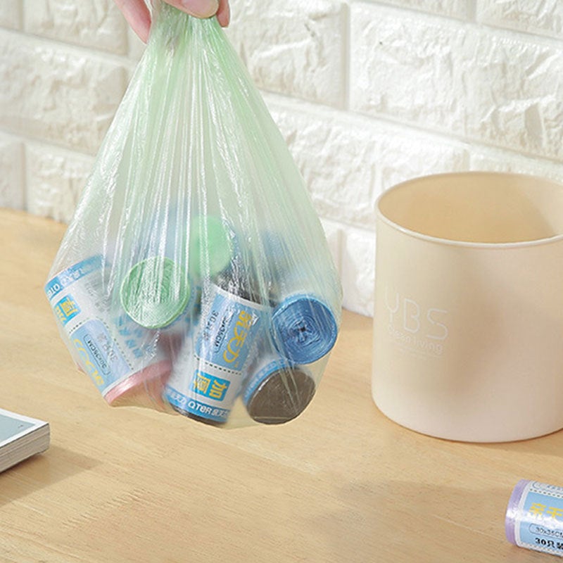 Desktop Trash Can Small Garbage Bag Small Small Office Home Car Thickeneded Disposable Mini Plastic Bag - Image 4